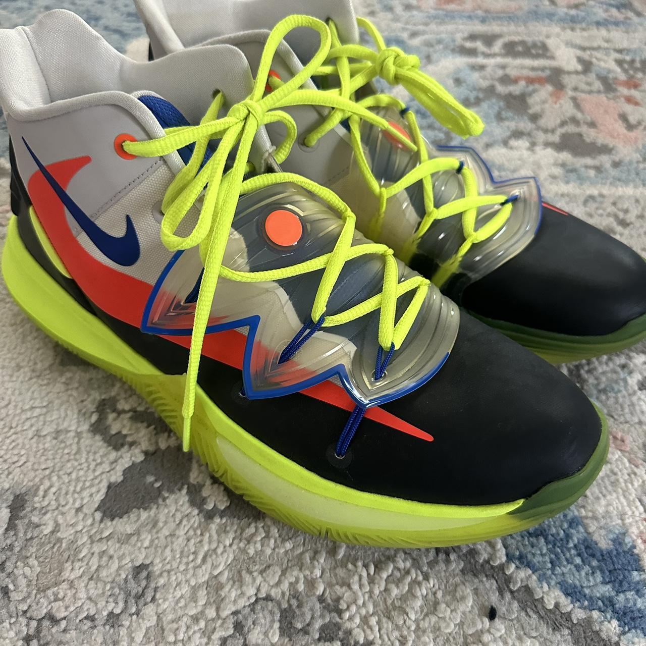 Nike Kyrie 5 x Rokit Collab Size 10.5 hooped. Depop