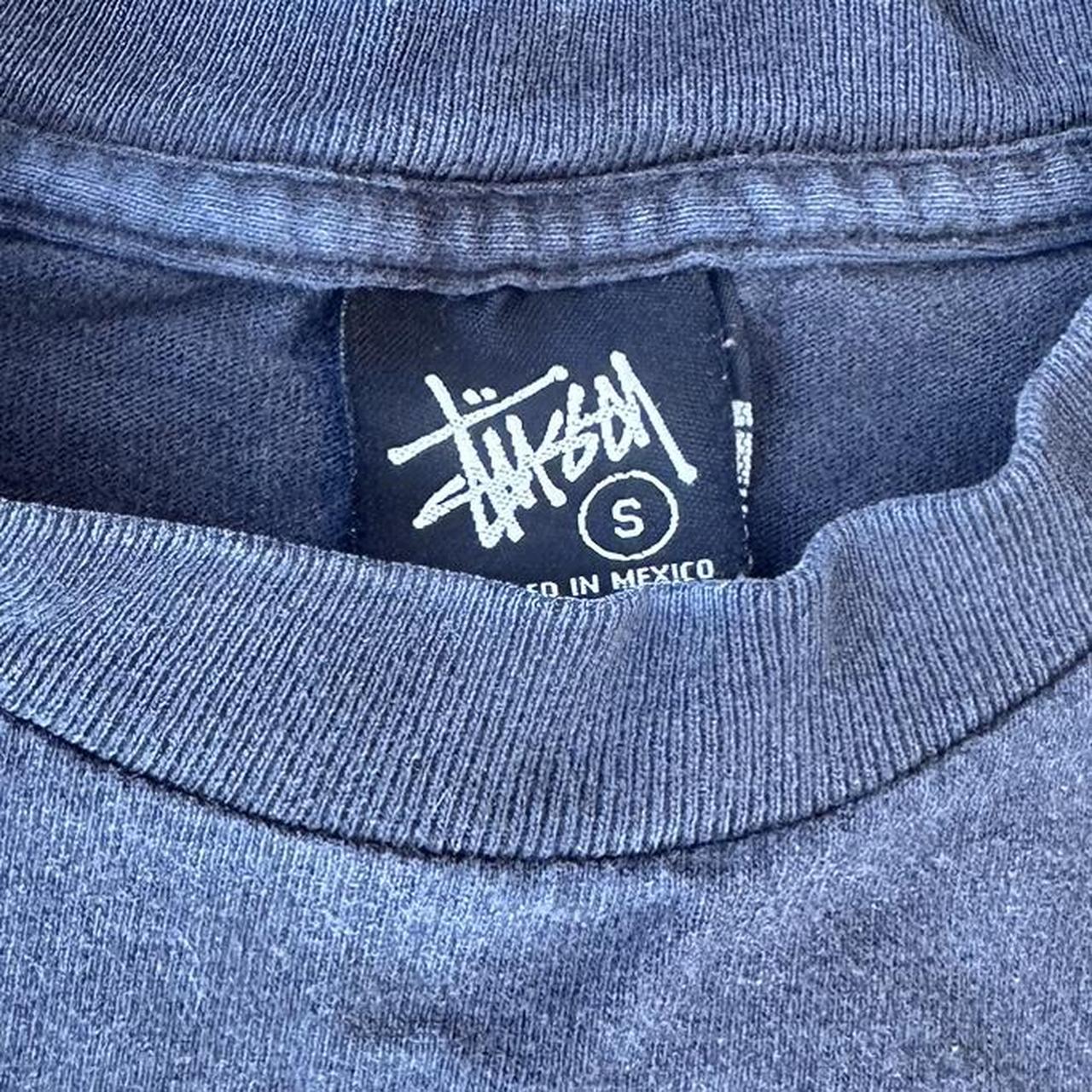 Stussy Los Angeles Black T shirt Tagged Small Width... - Depop