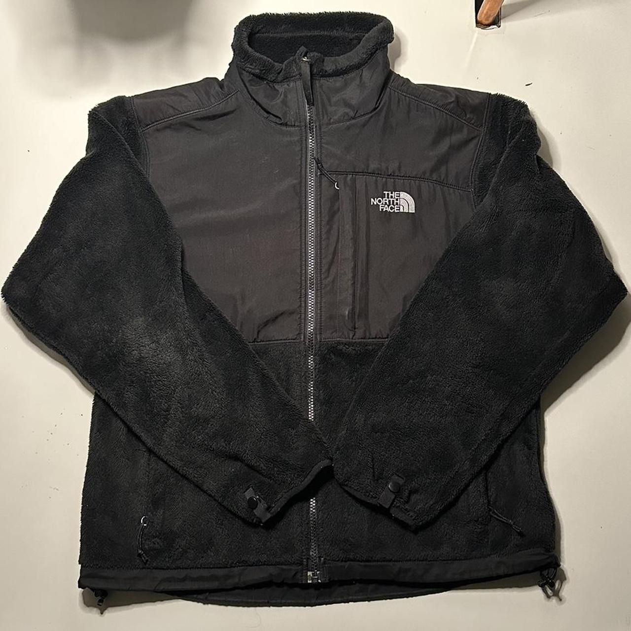 The North Face Denali Women’s Black Zip Up... - Depop