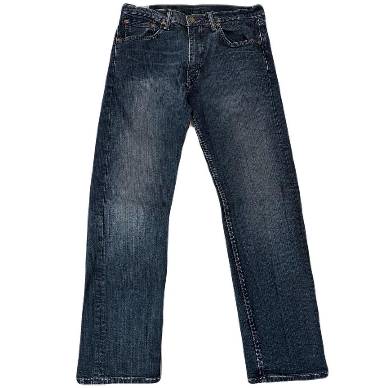 Navy blue levis jeans best sale