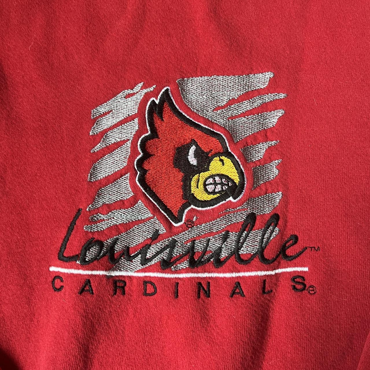 Vintage NWOT Embroidered Louisville Cardinals - Depop