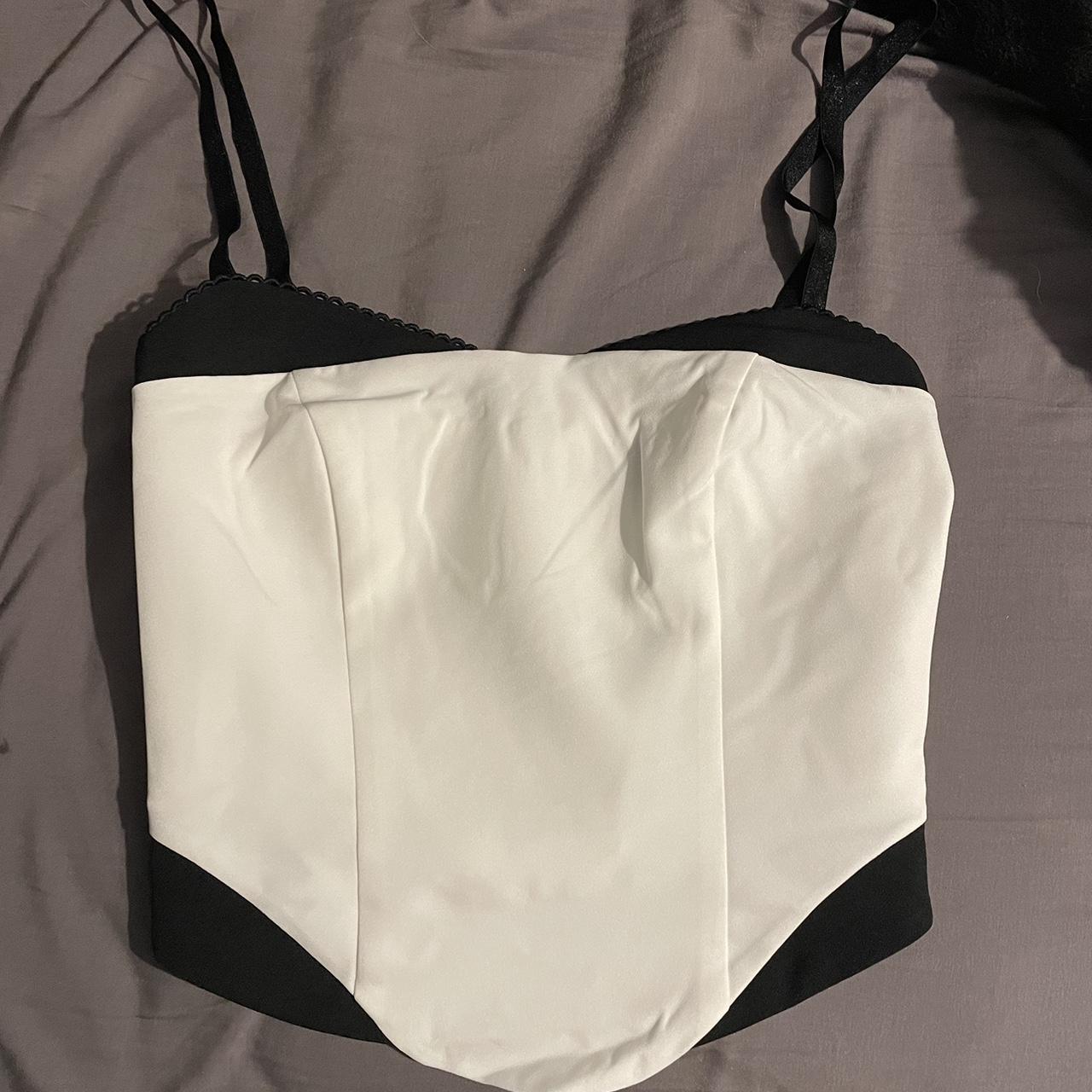 Feel The Spark Bustier White From WhiteFox Size xxs... - Depop