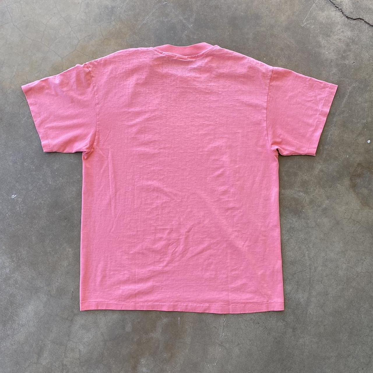 Hanes Men's Pink T-shirt | Depop