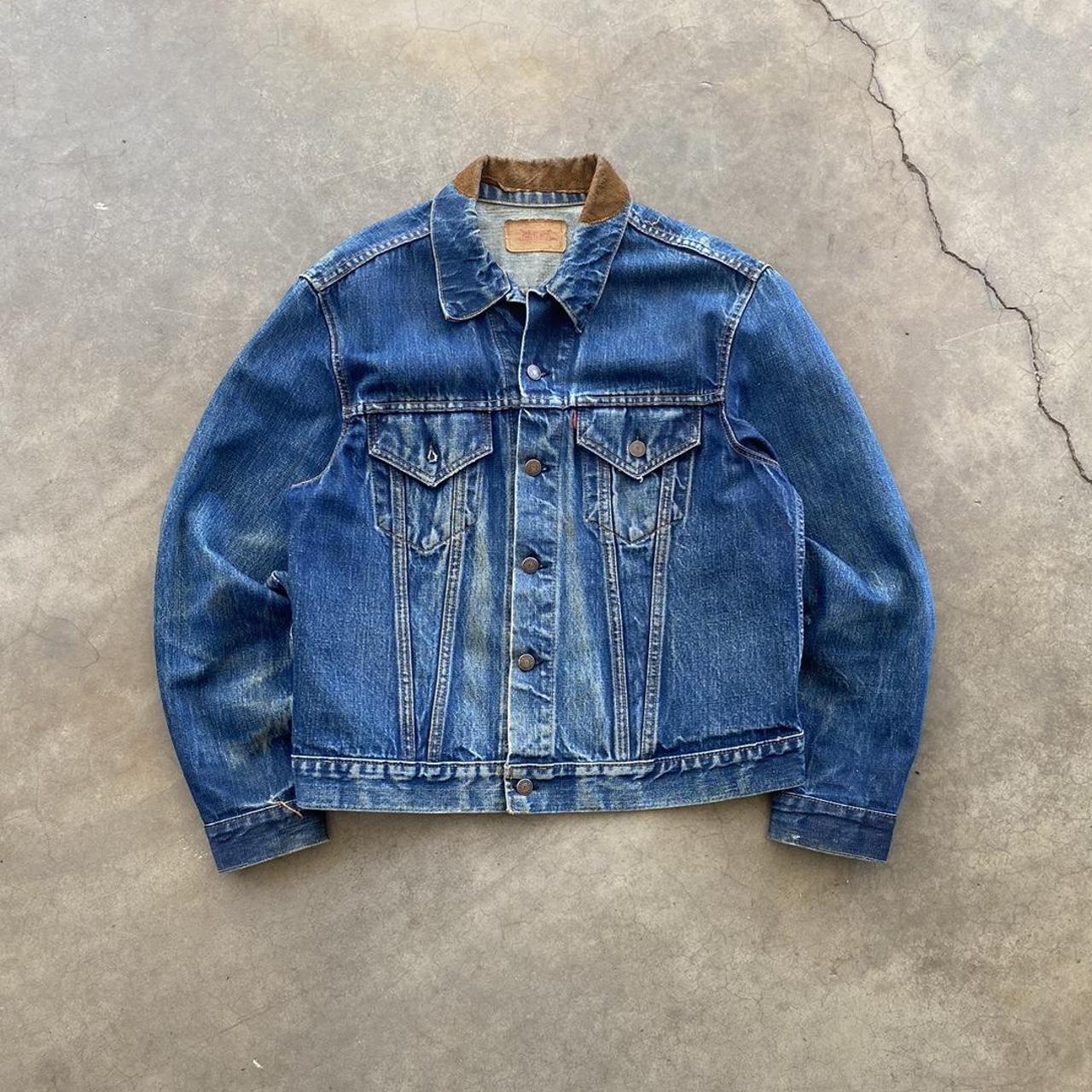 Vintage Late 60s Early 70s Levi’s Type 3 Big E... - Depop