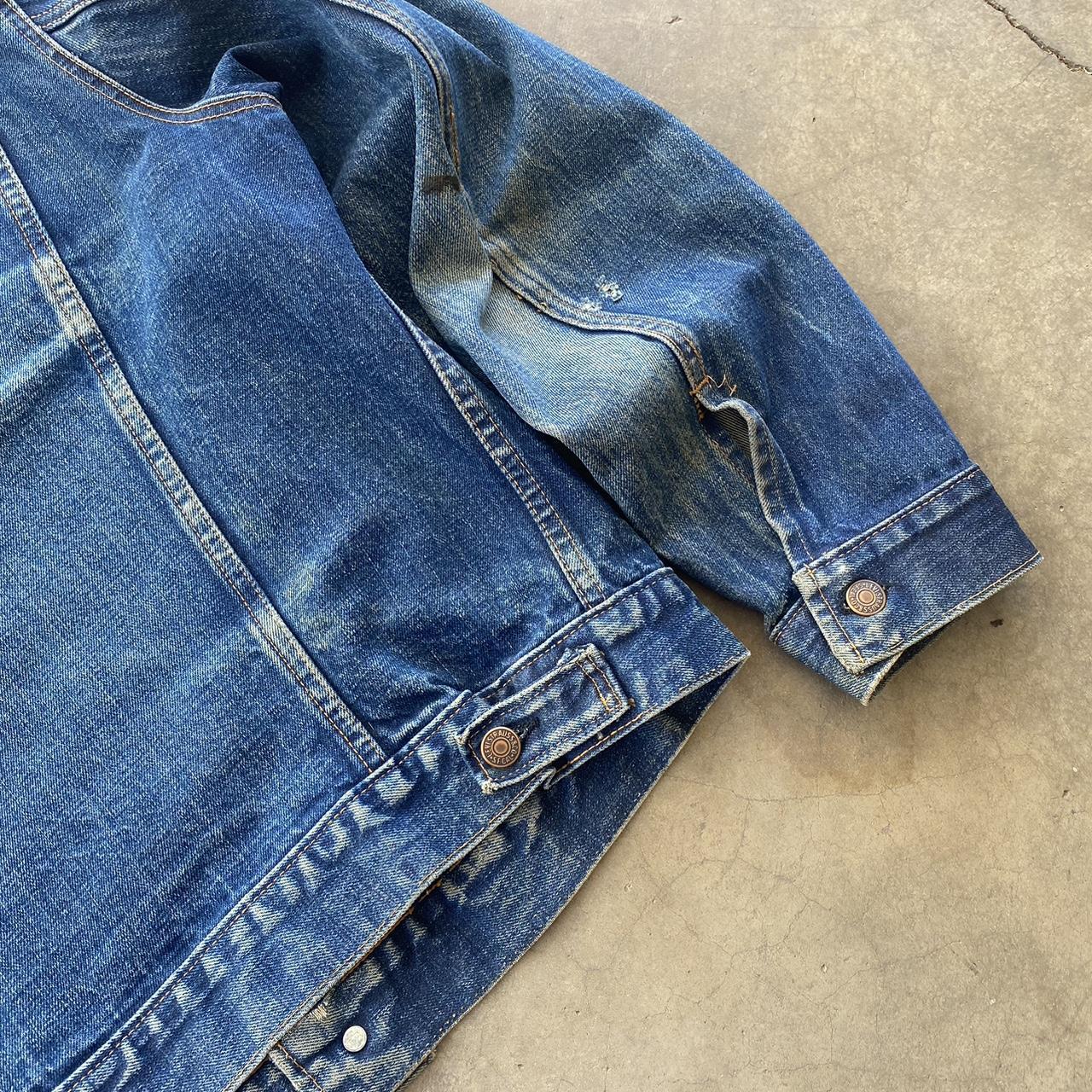 Vintage Late 60s Early 70s Levi’s Type 3 Big E... - Depop