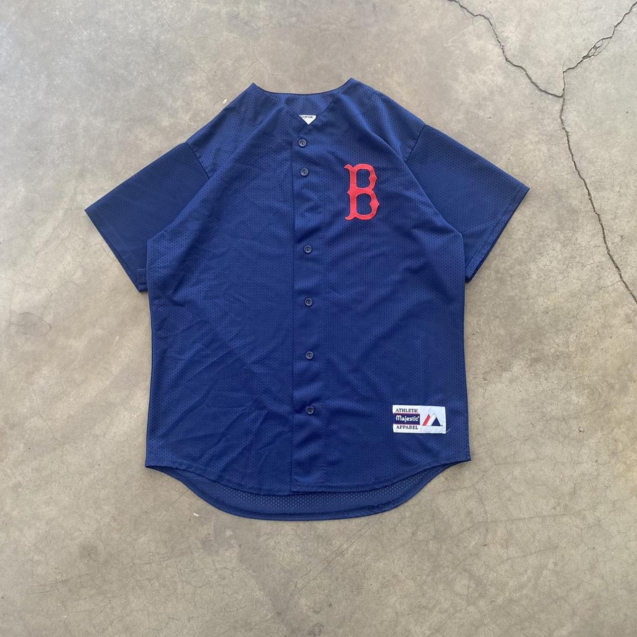 Red Sox 90's Vintage Baseball Jersey by Majestic Made in USA