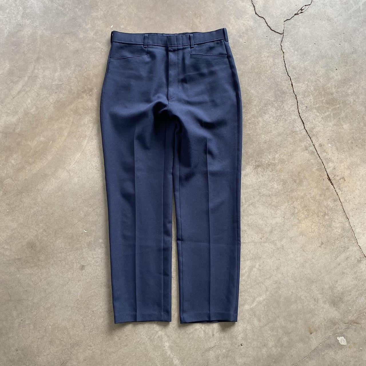 Vintage 90s Levi's Polyester Action Slacks Size... - Depop