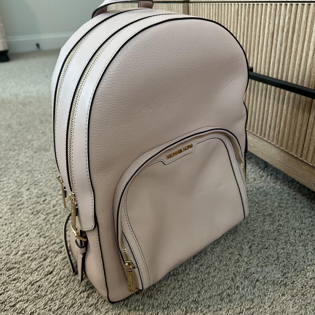Michael Kors Backpack Jet Set MK Logo Large Chain | Depop