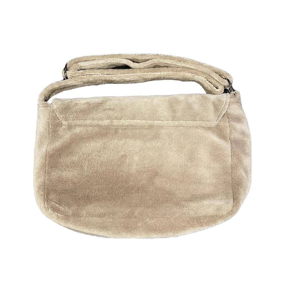 chanel precision bag ,, fuzzy brown bag that's so - Depop