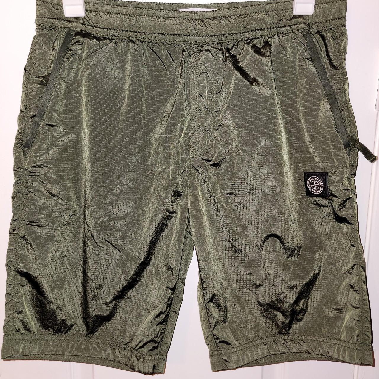 Stone island nylon sales metal ripstop shorts