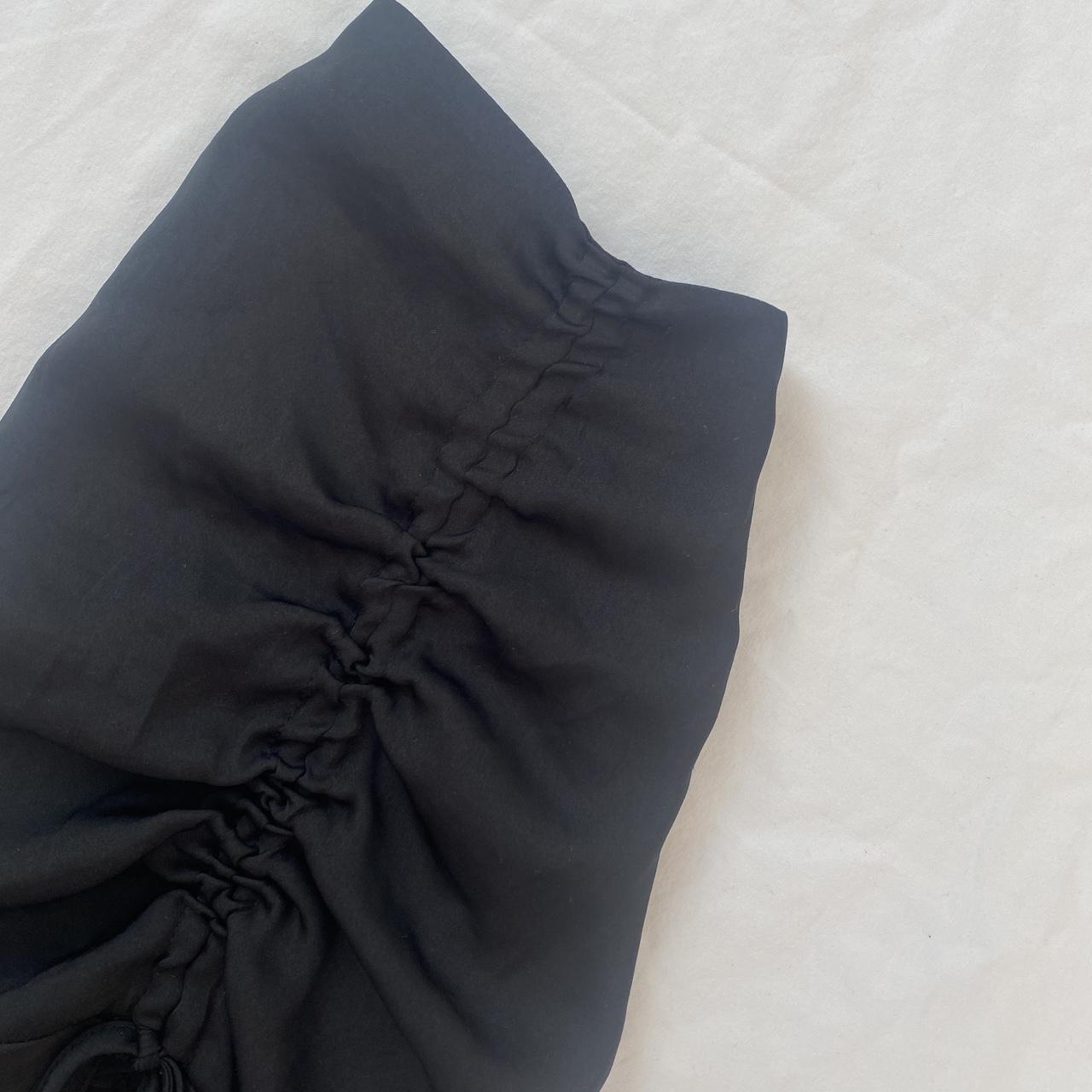 Glasson black silk like shortskirt But in bundle or... - Depop