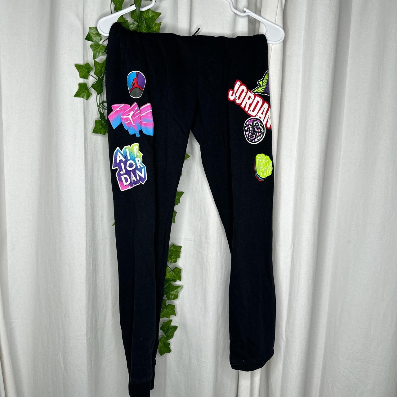 JORDAN youth joggers size L Depop