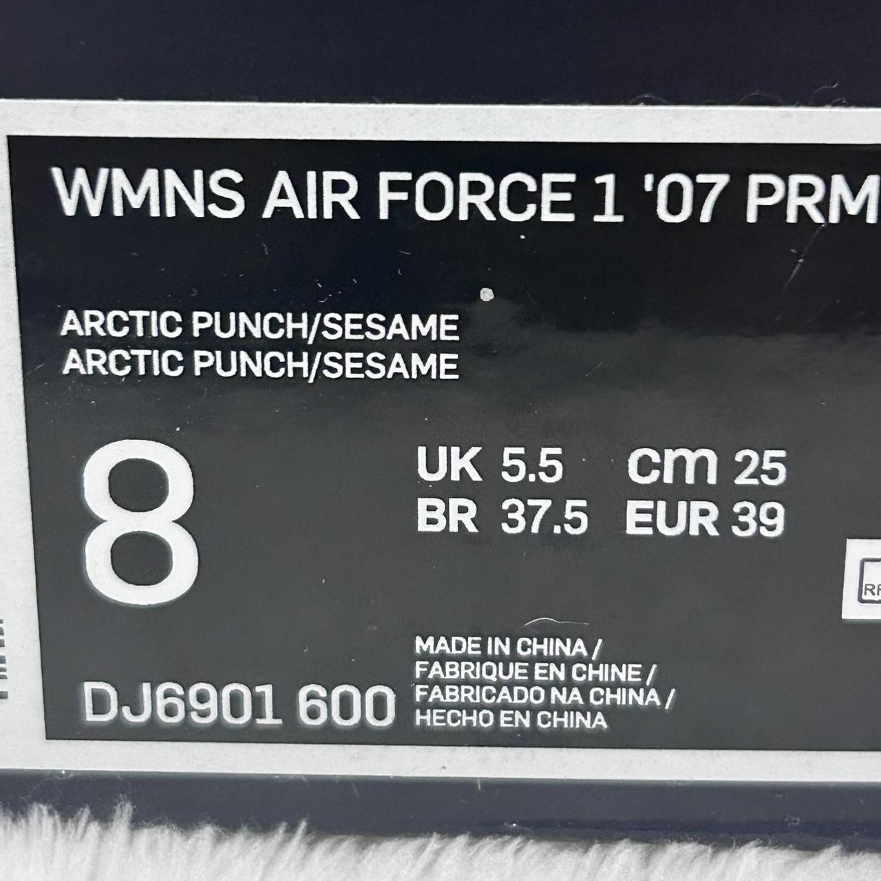Nike Womens WMNS Air Force 1 07' PRM DJ6901 600