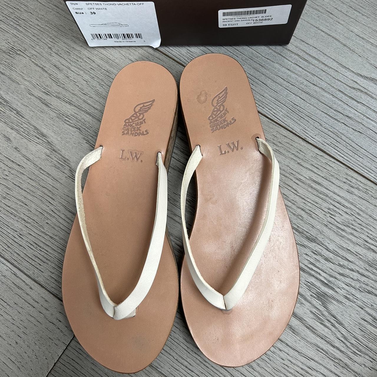 Lucy Williams Ancient Greek Sandals collaboration Depop