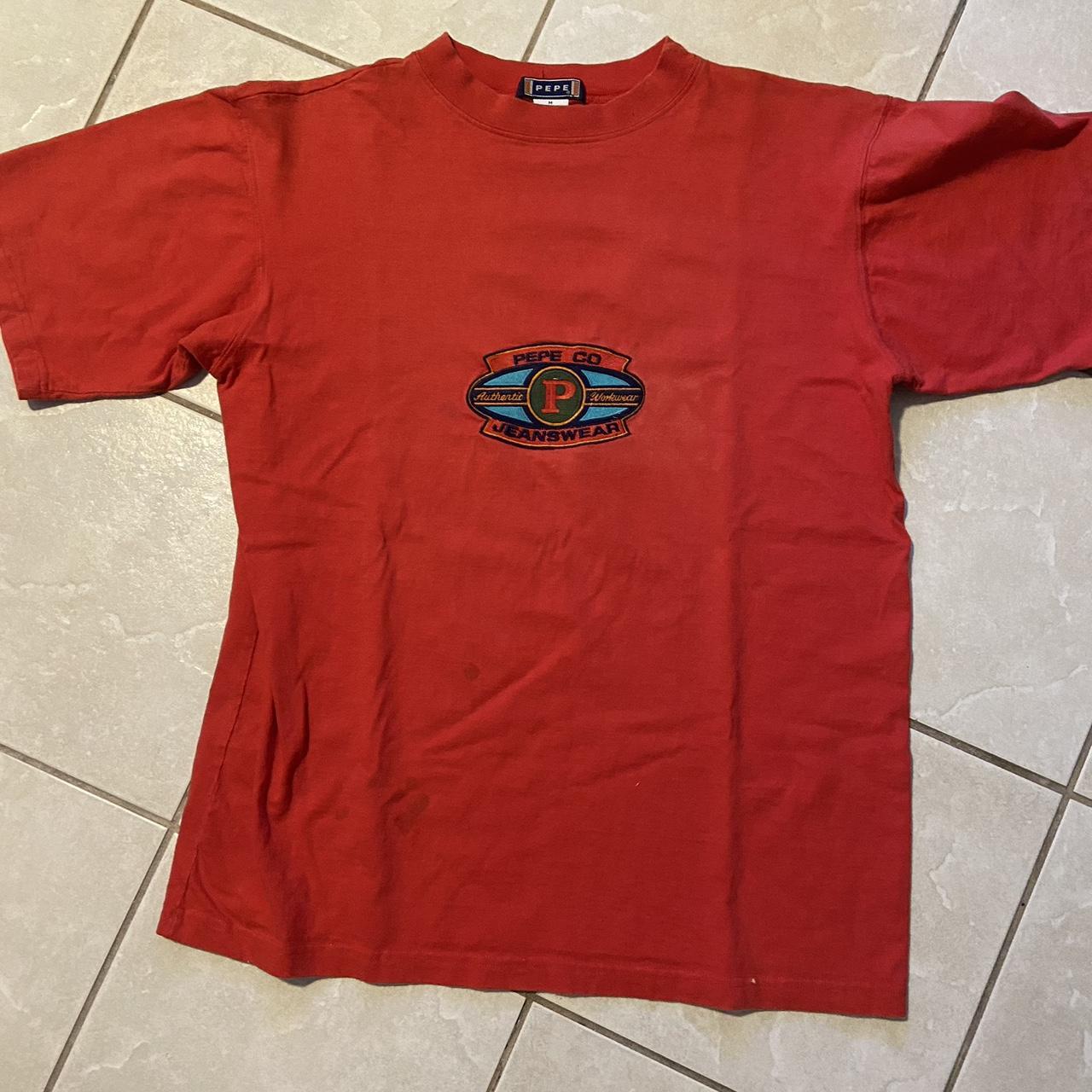 vintage #pepe #jeans #tee #made - USA Depop in Flaw