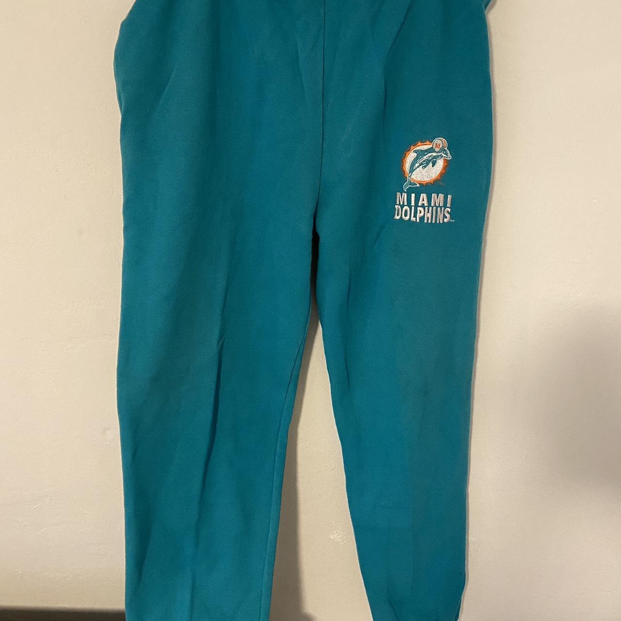 vintage #miami #dolphins #joggers #aqua No major - Depop