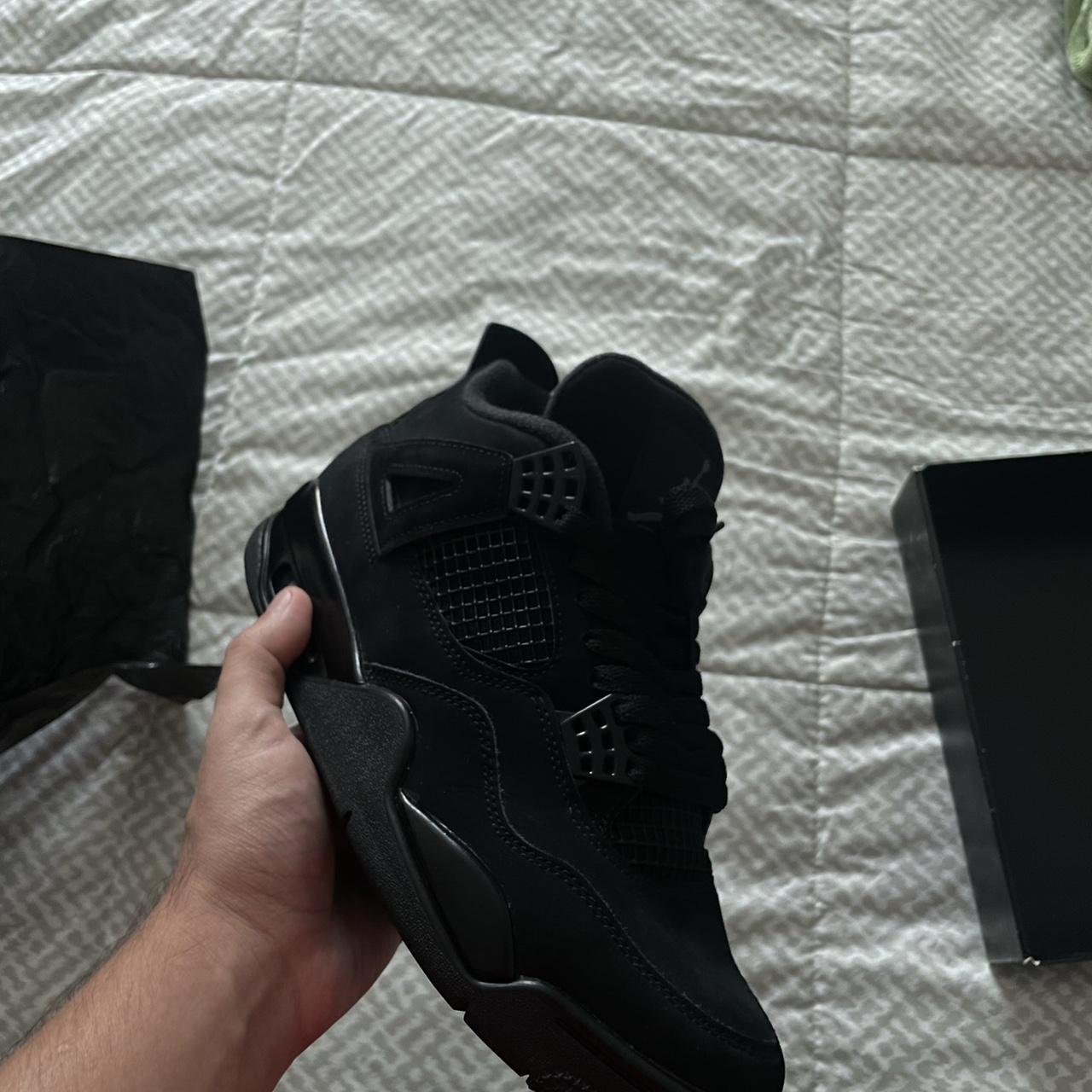 mens jordan 4 black cat