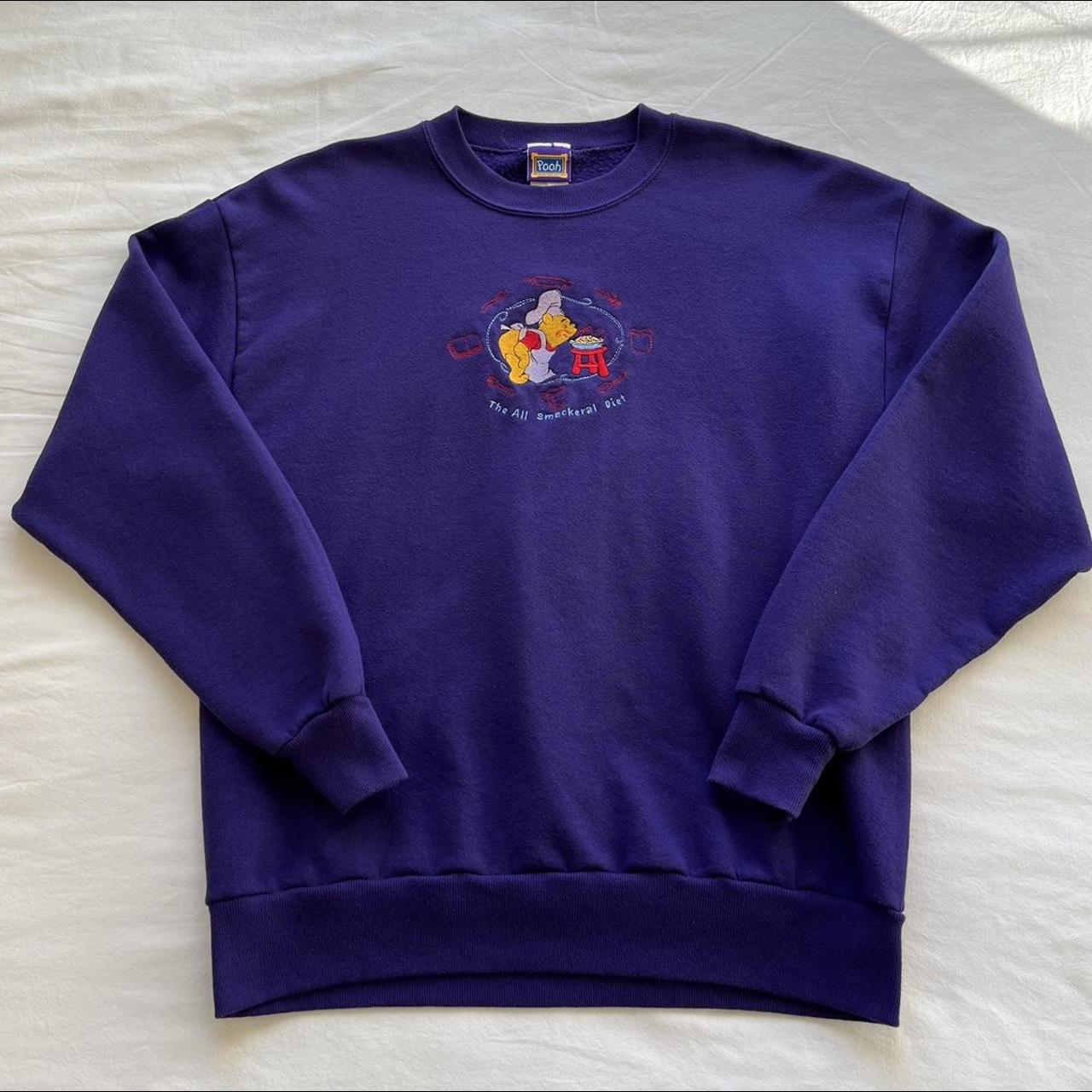 Women's Purple and Yellow Sweatshirt | Depop