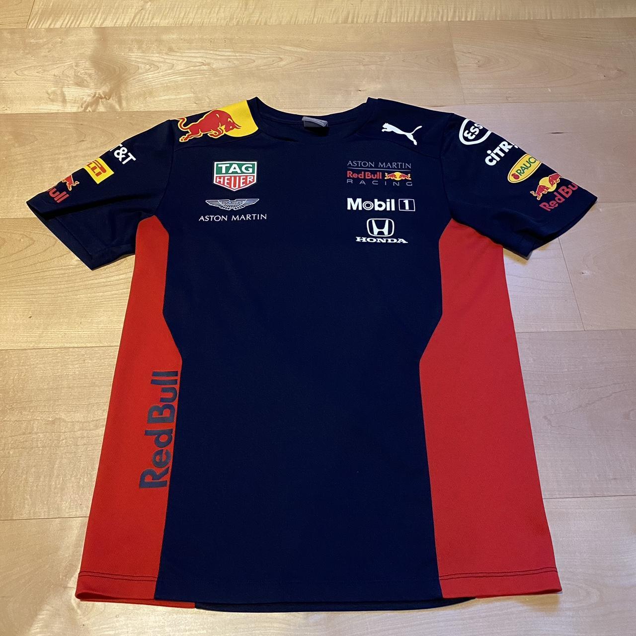 Puma F1 Red Bull Team Jersey Size Small Unwanted... - Depop