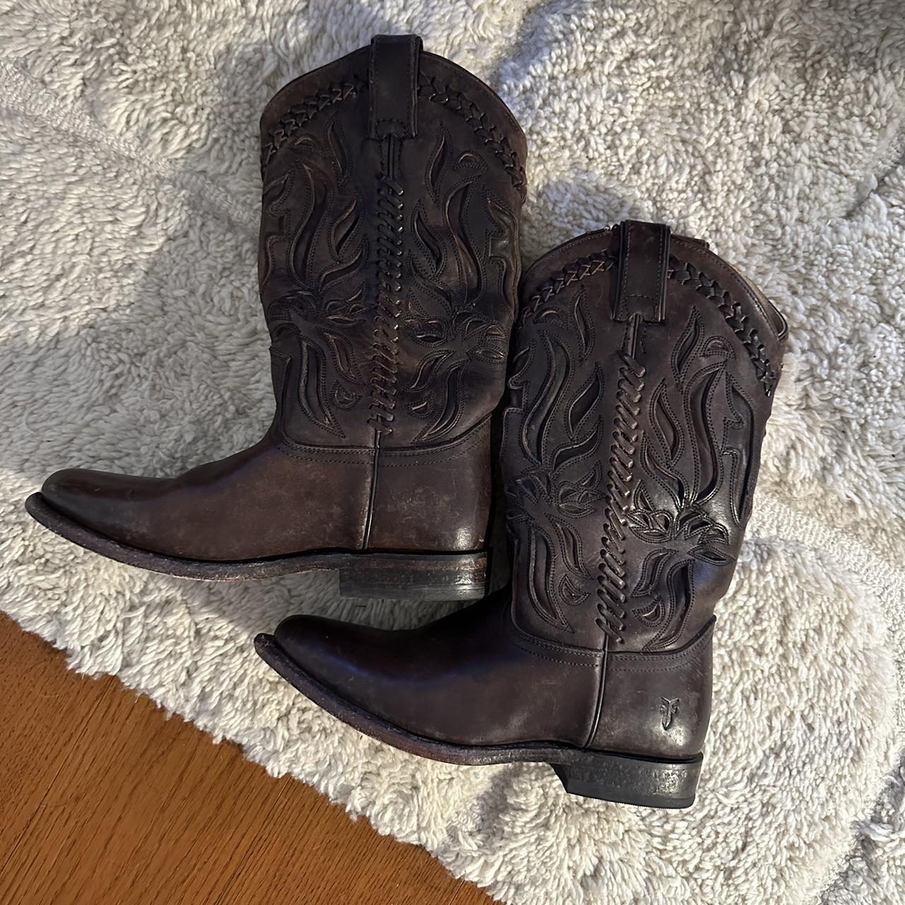 frye narrow calf boots