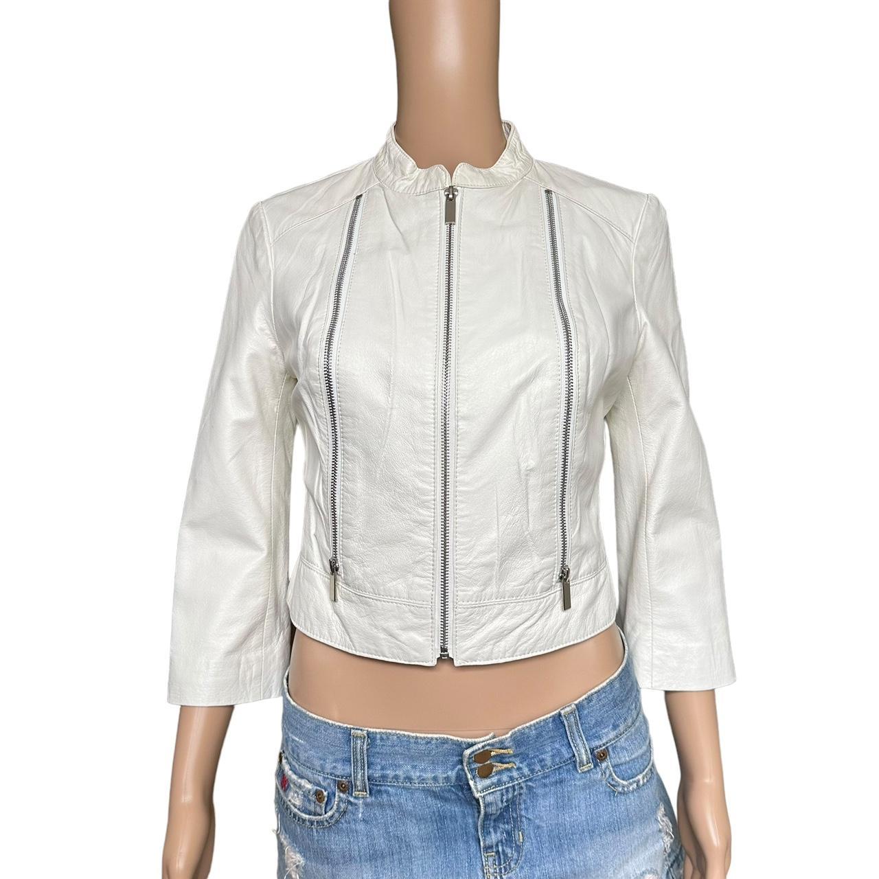 Bebe genuine leather jacket best sale