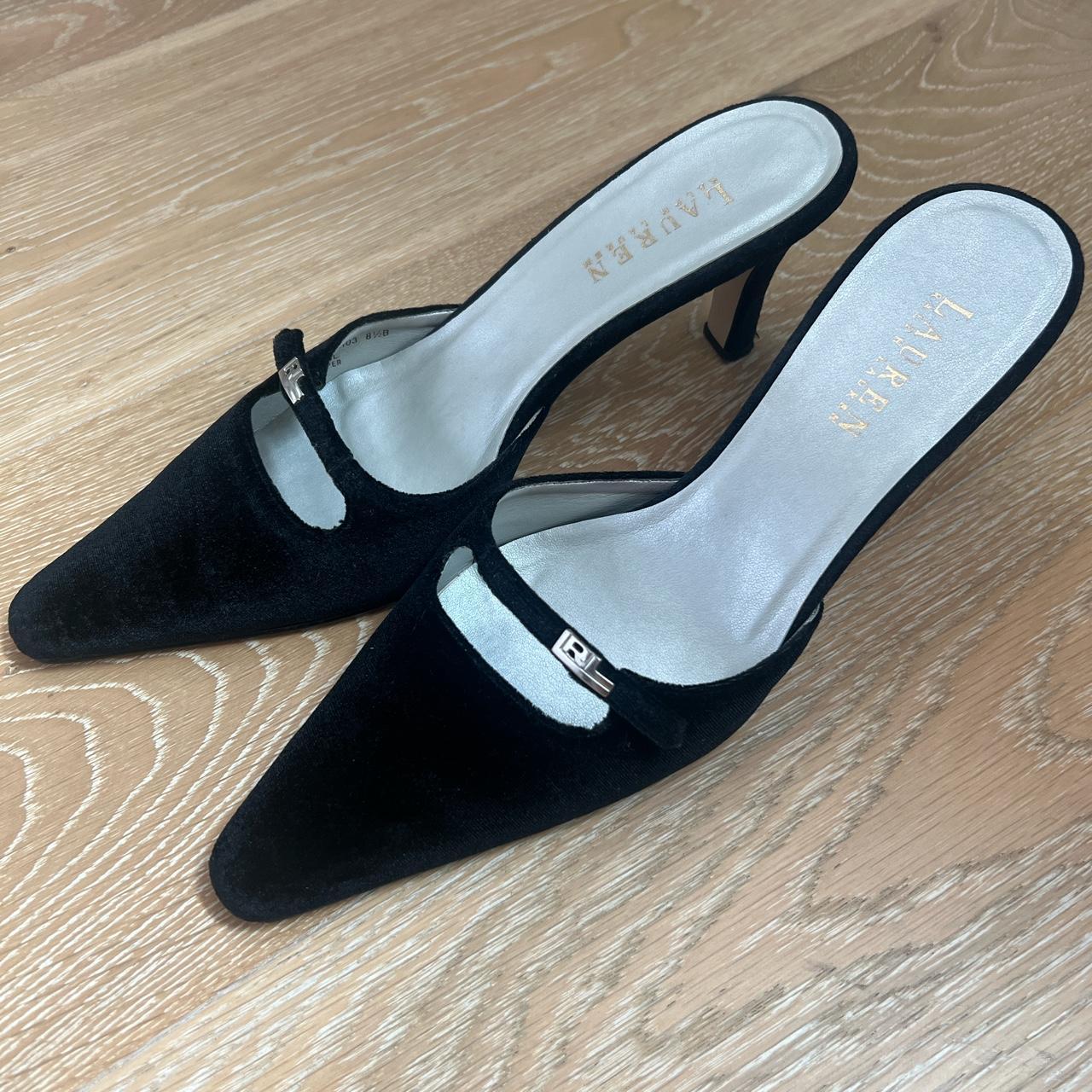ralph lauren velvet shoes