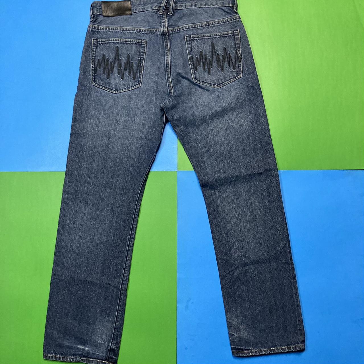 vintage-y2k-the-hundreds-demin-blue-jeans-in-a-depop
