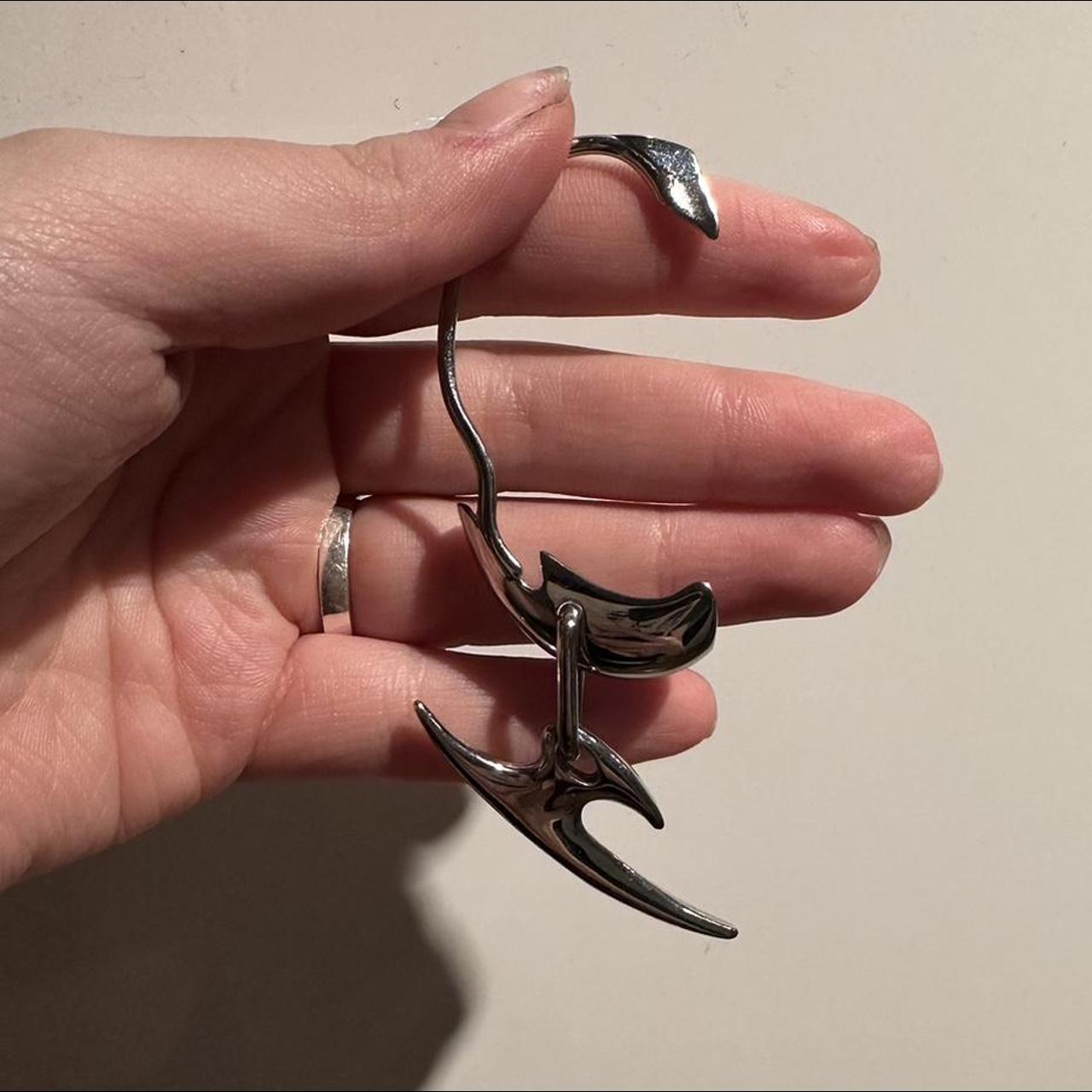 Vitaly Respira x Drop Dead ear cuff! Size small,... Depop