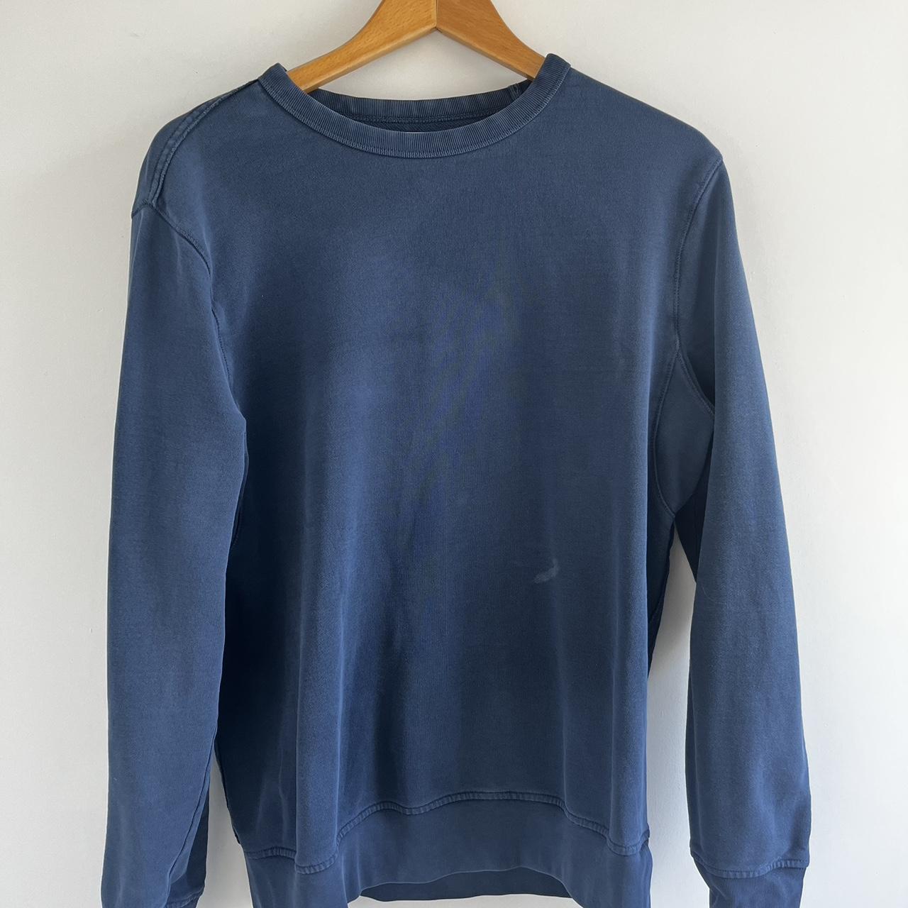 Plain navy sweater jasper conran Size small - Depop