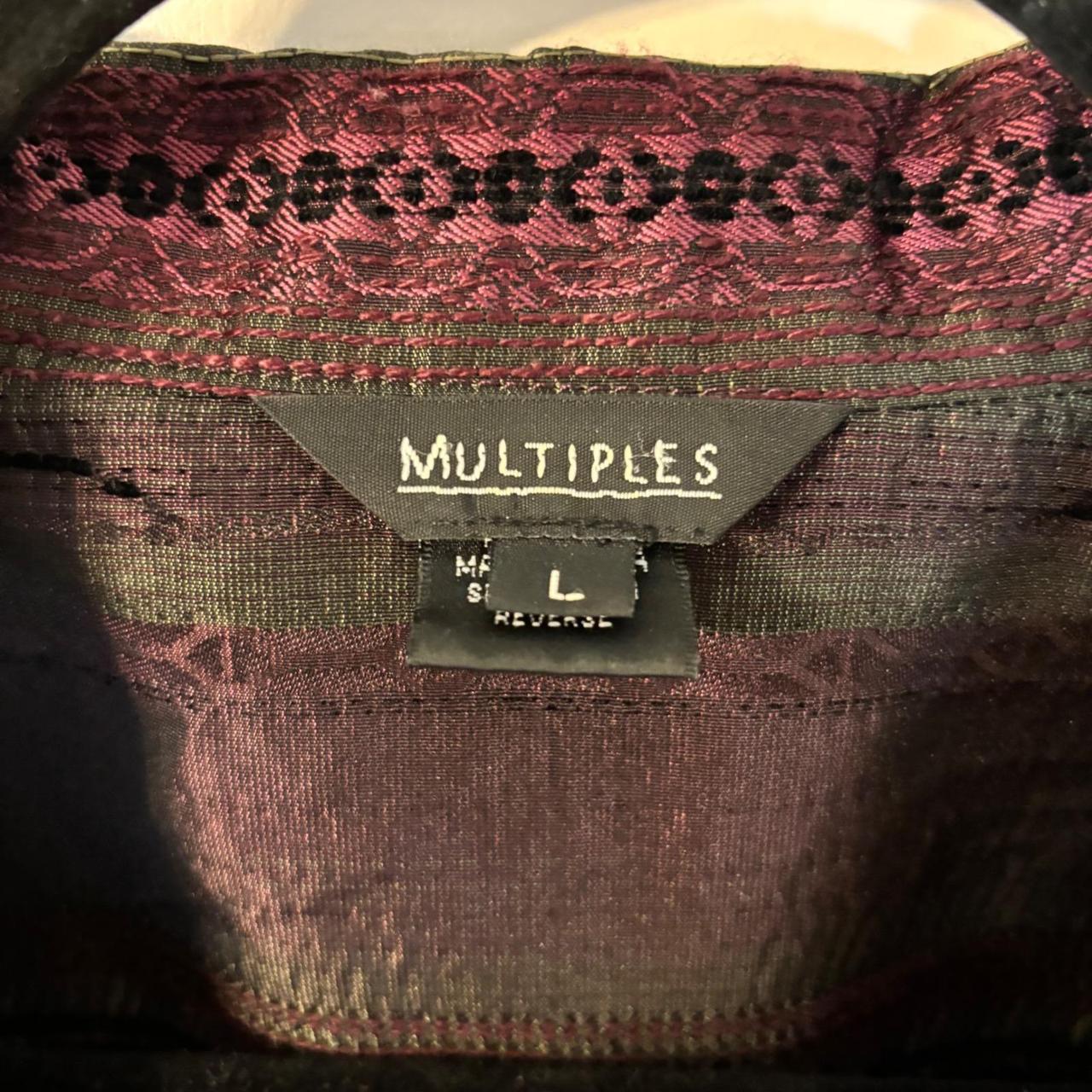 Multiples Women's Lightweight Jacket - Multi - L … - image 3