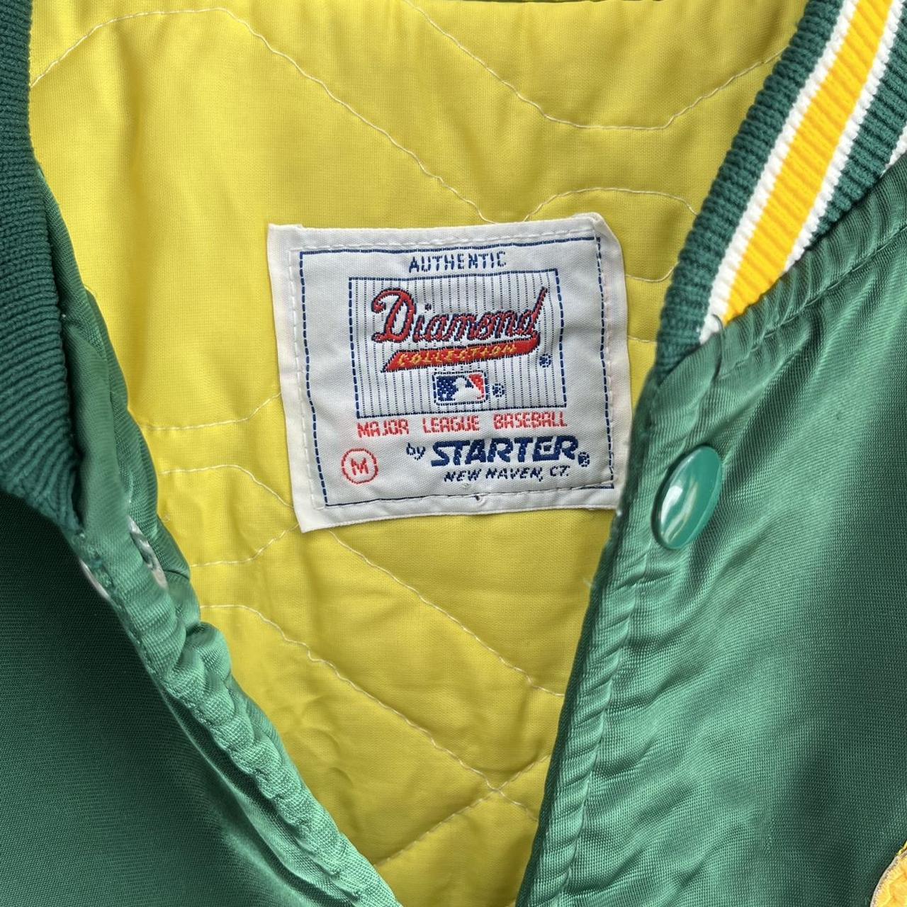 VINTAGE OAKLAND A's SCRIPT STARTER JACKET – SASAI STUDIOS