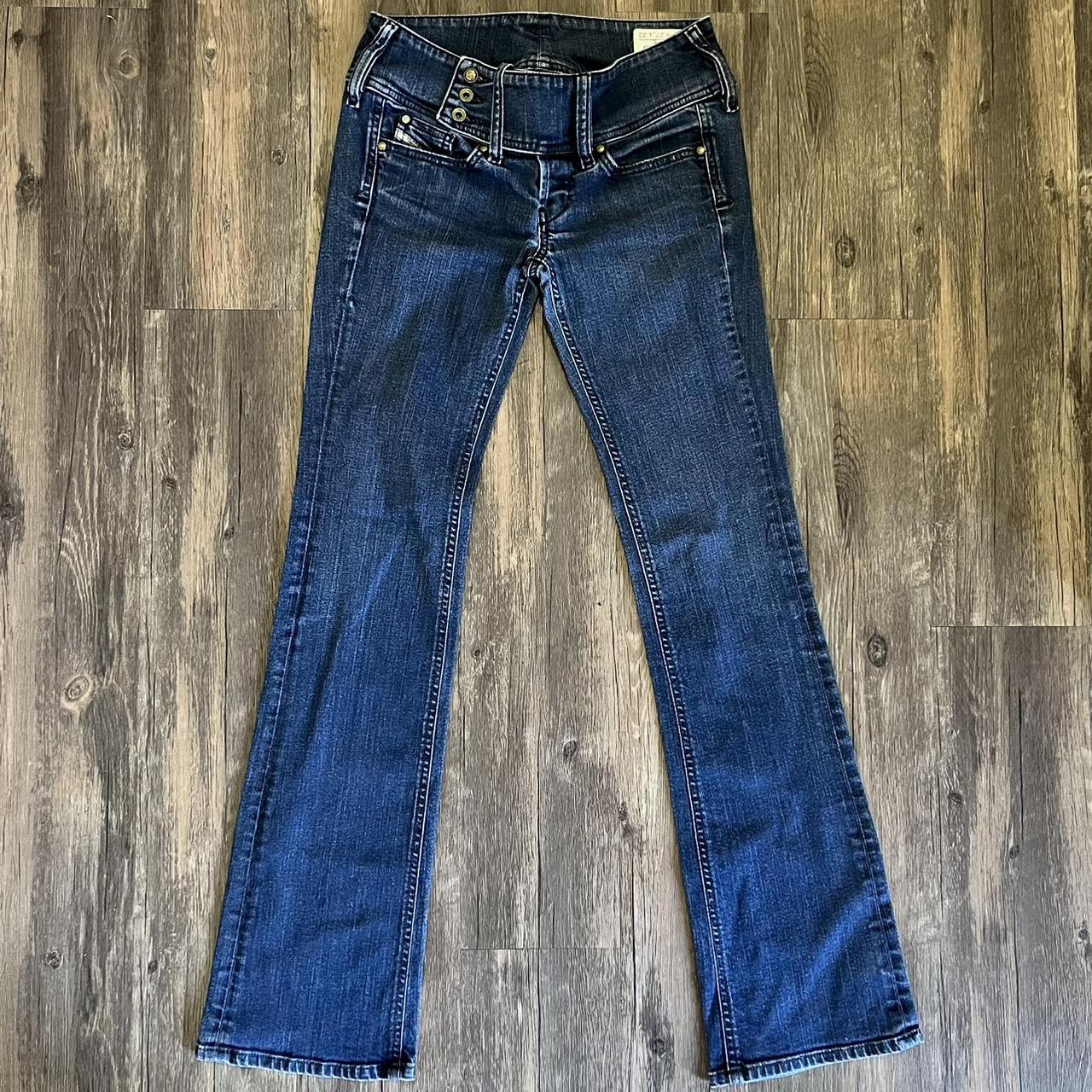 Vintage Diesel Low Rise Flare Jeans, Size...