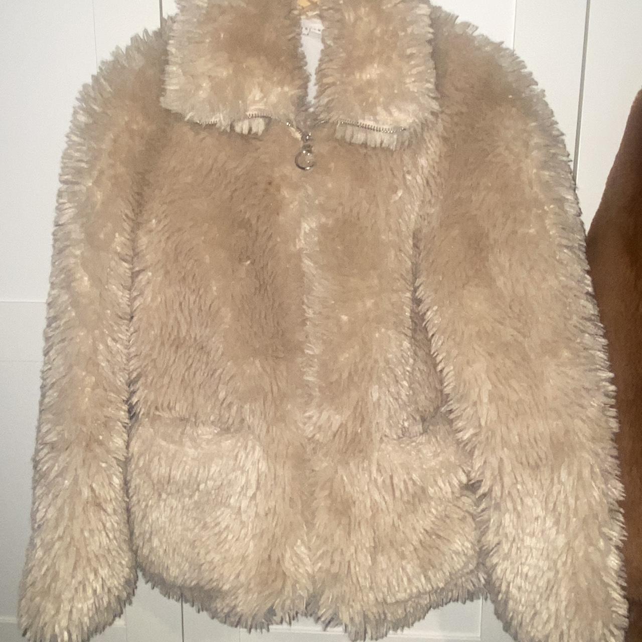 Topshop on sale bear coat