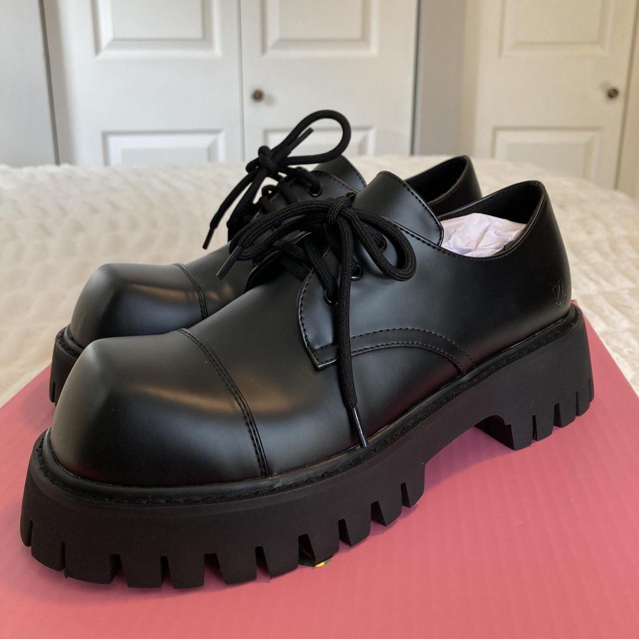 Koi Oxford shoes brand new size 8 chunky... Depop