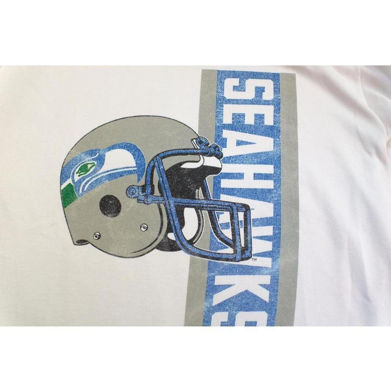 Seattle Seahawks jersey tee Glitter detail on - Depop