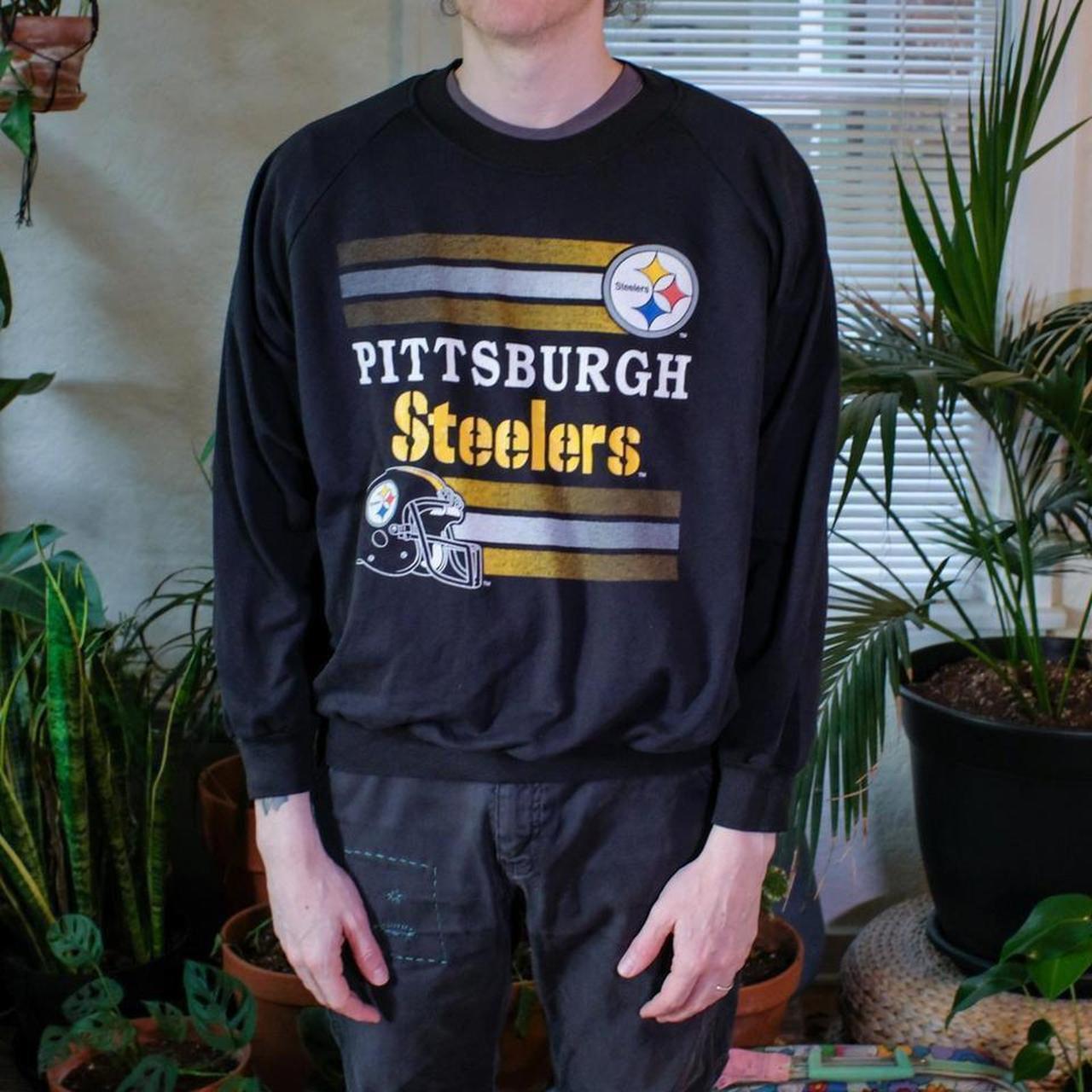 Pittsburgh Steelers Sweatshirt Vintags Pittsburgh - Depop