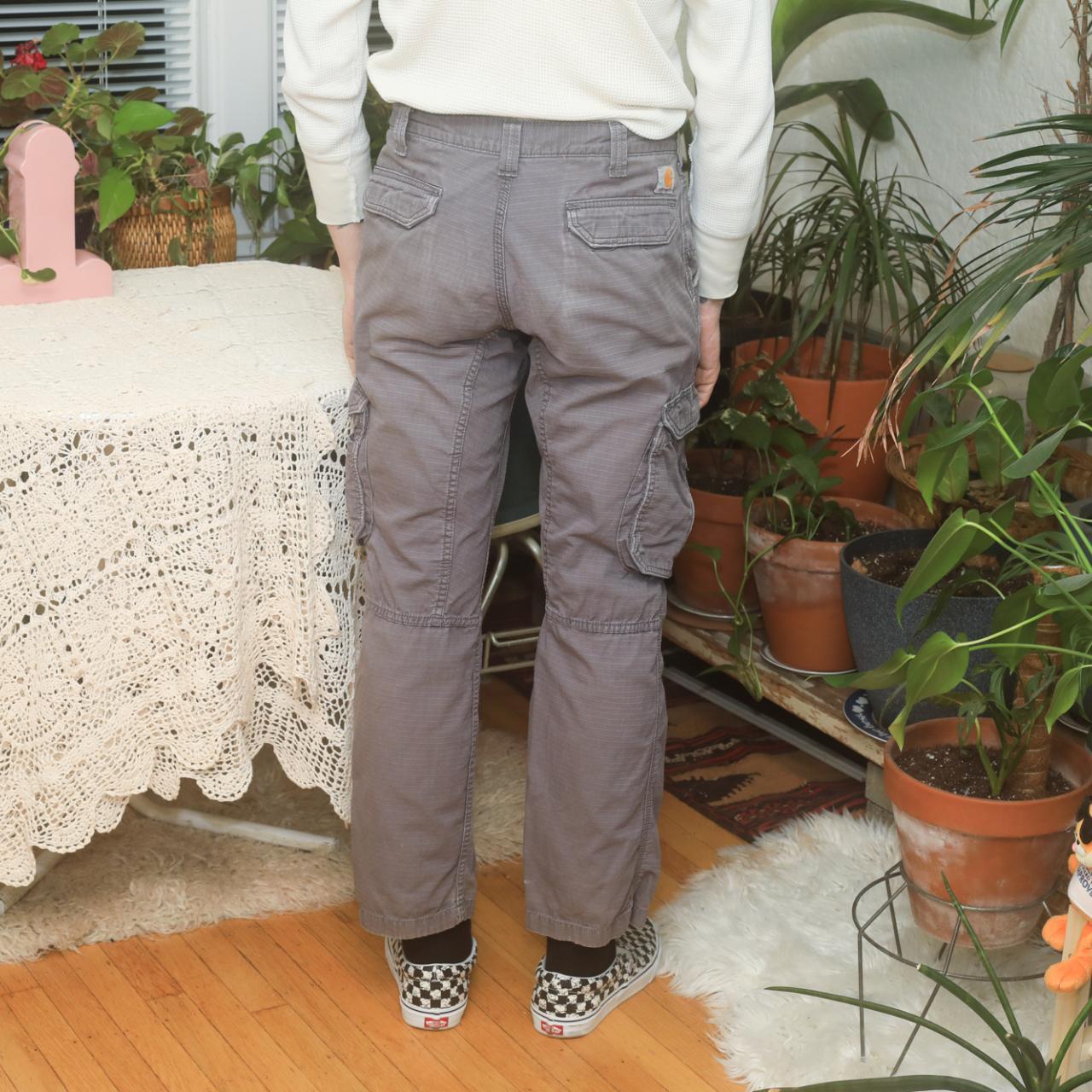 Carhartt Pants Grunge Y2K , 🔵 Gray Carhartt Work