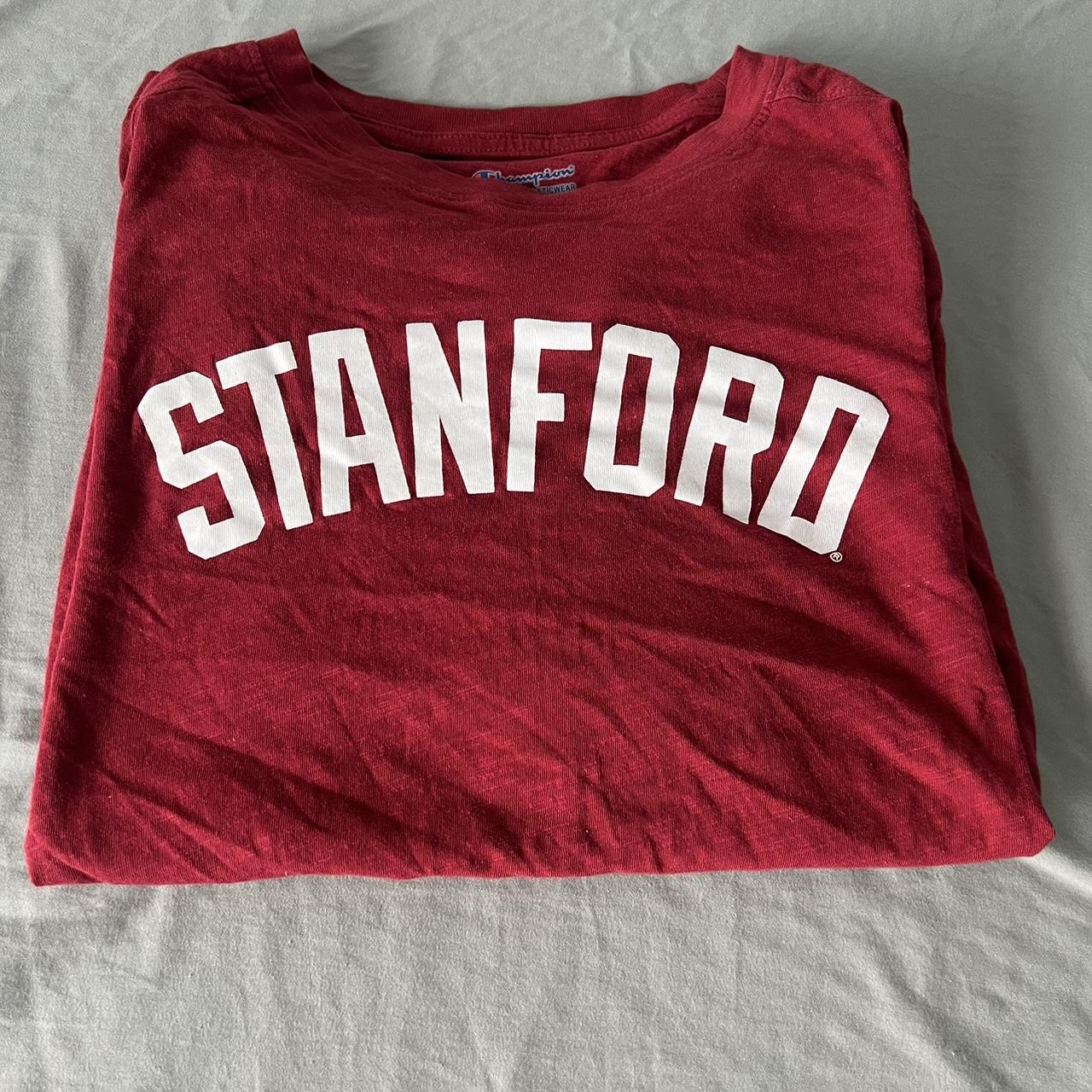 Stanford Tee. Big center logo with shoulder logo. - Depop