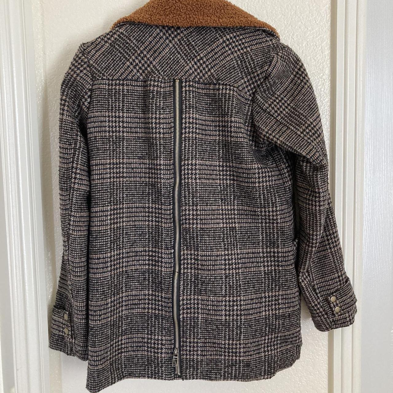 Coffee Shop Women's Brown Coat (5)