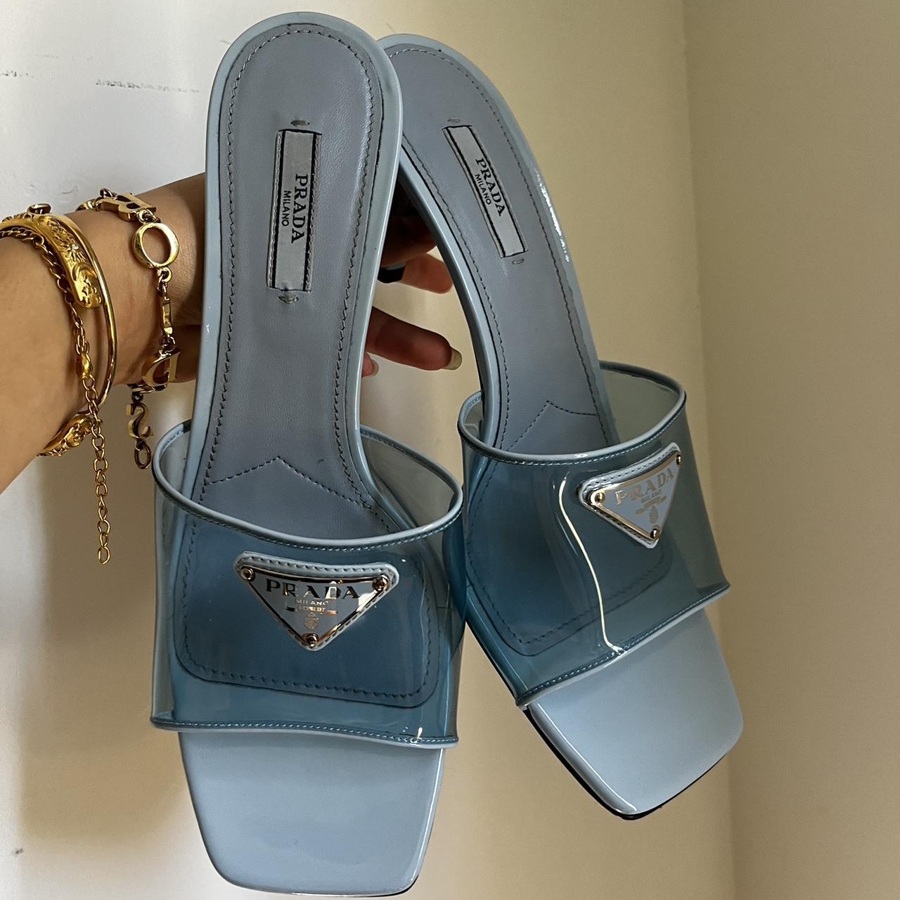 Prada wedge heels- from the 2014 f/w collection in | Depop