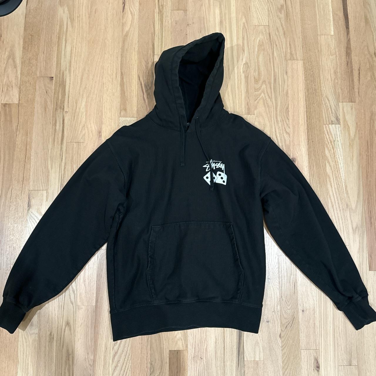 stussy dice hoodie size medium msg before buying - Depop