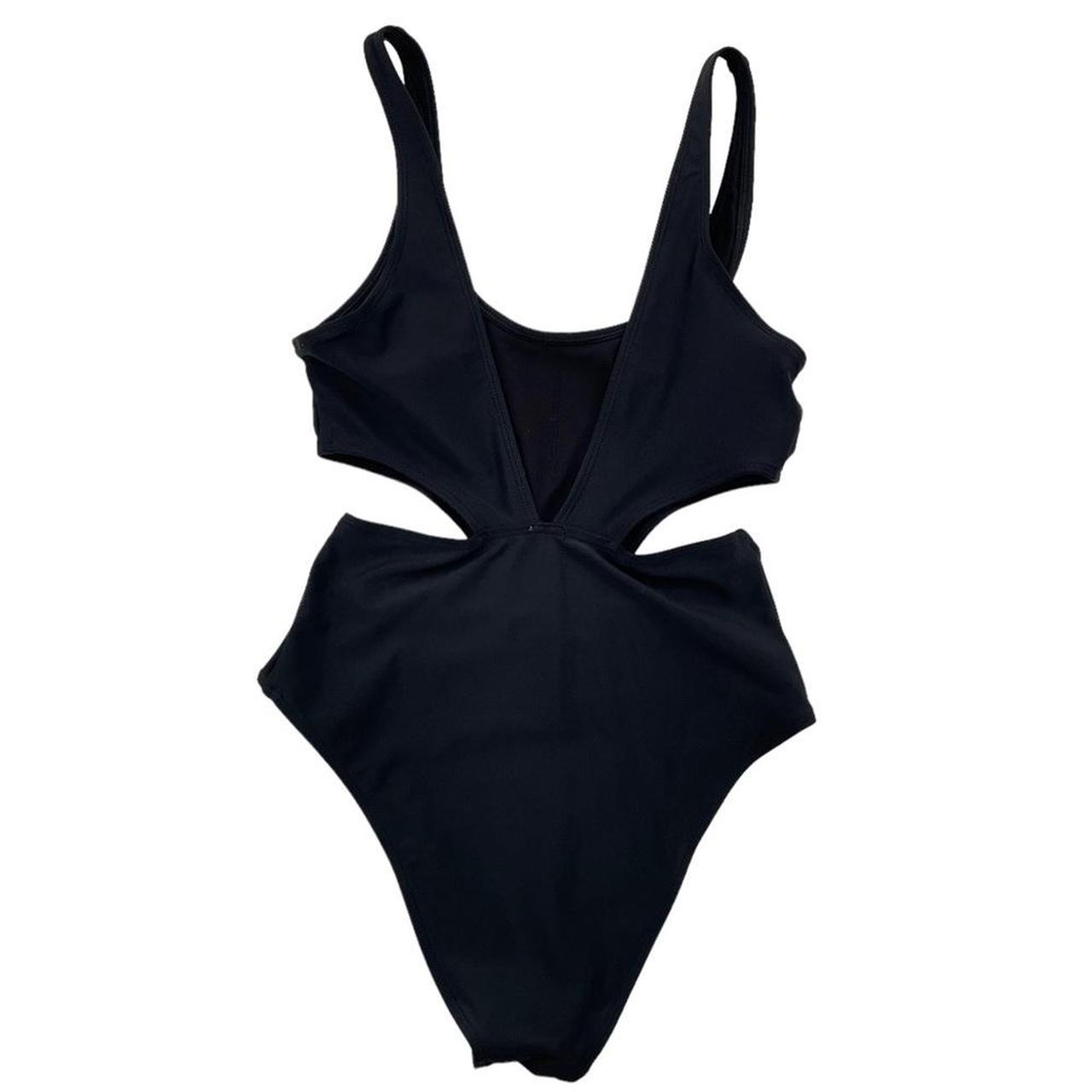 Aries Women's Black Swimsuit-one-piece (2)