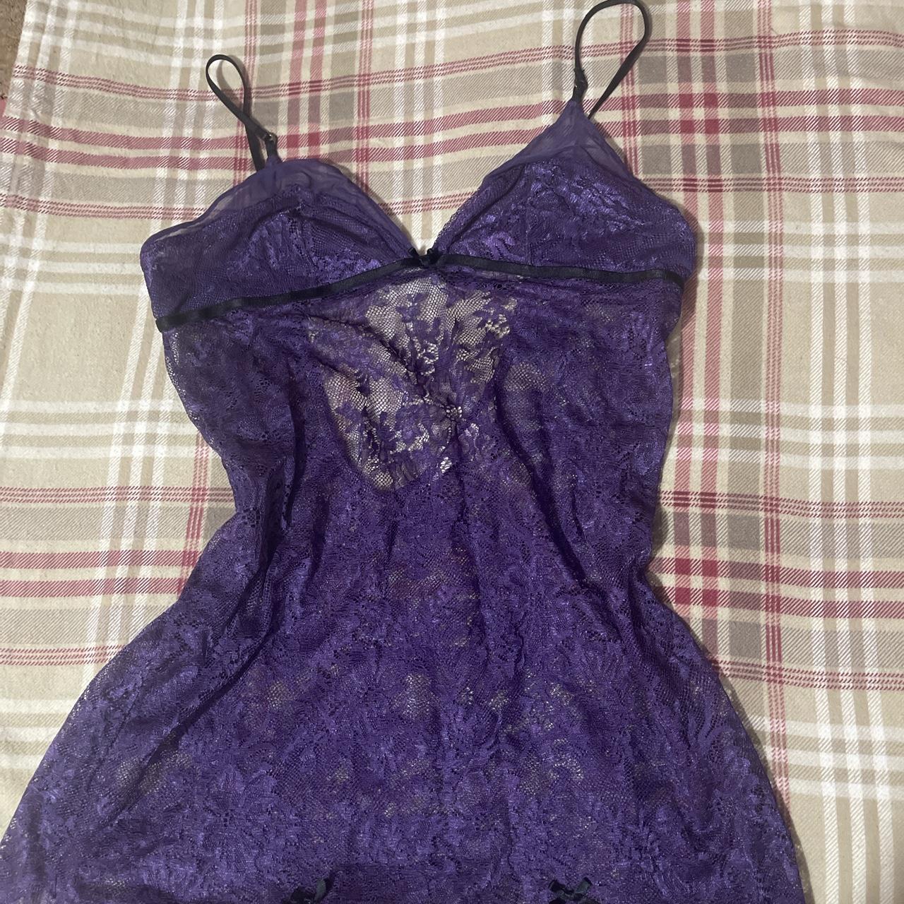 Victoria's Secret Women's Purple Dress | Depop