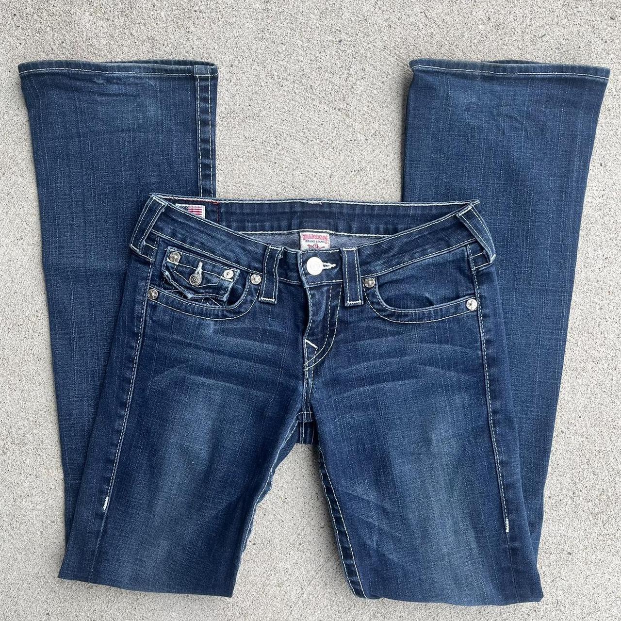 Lowrise Bootcut True Religion Jeans Perfect Depop