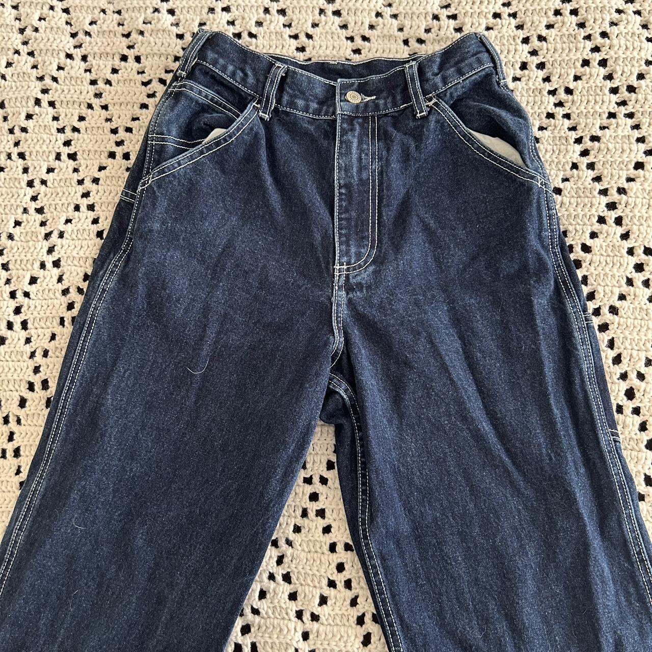 brandy melville carpenter jeans one size waist is... Depop