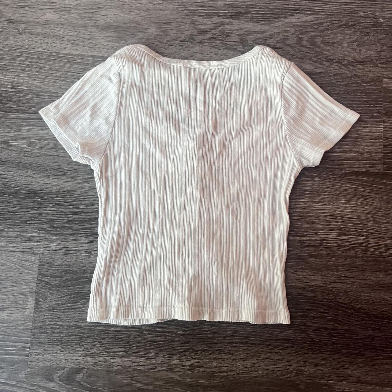 BRANDY MELVILLE cute ribbed short - Depop