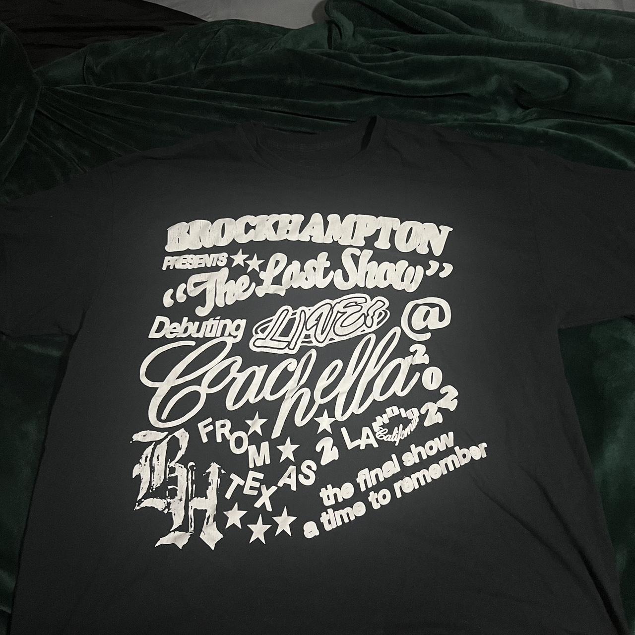 Brockhampton Men's Black and White T-shirt