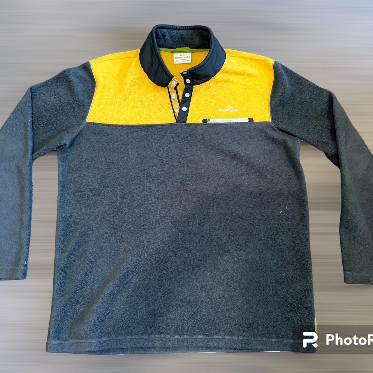 Kathmandu Polartec Rugby Jumper Size XL fits like... Depop
