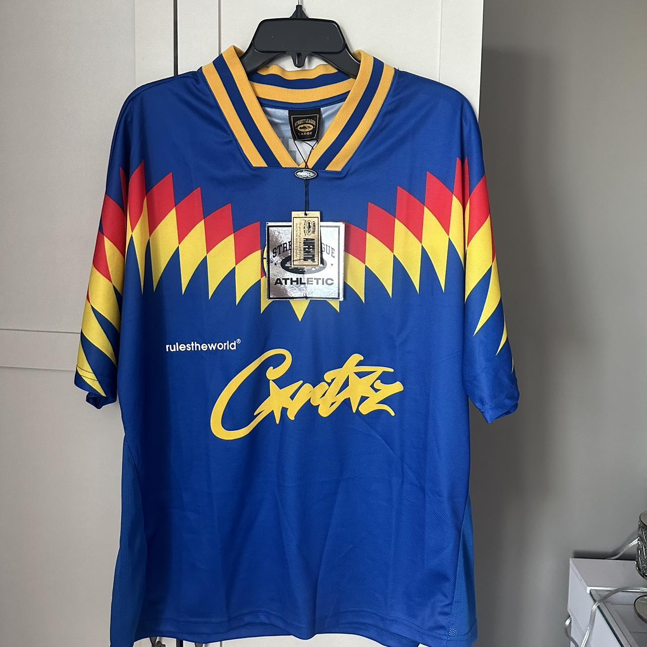 Blue Corteiz Rtw Jersey Real Authentic Corteiz - Depop