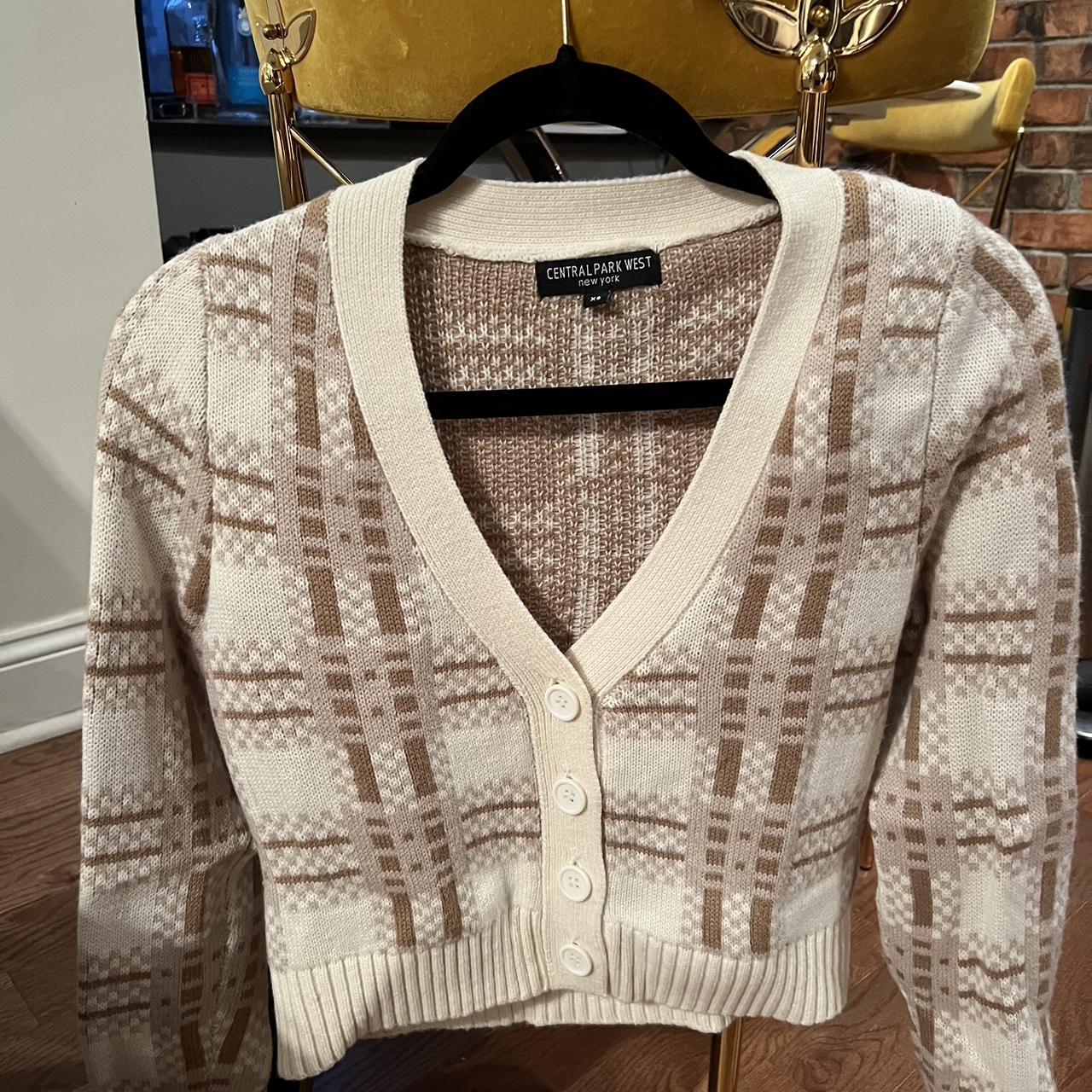 Central park west top cardigan